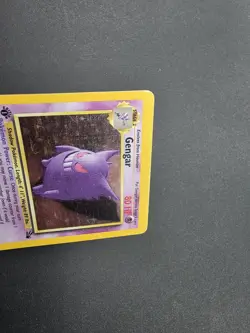 Pokemon TCG 1st Edition Gengar 5/62 Fossil Holo Hp Condition See Photos - Image 5