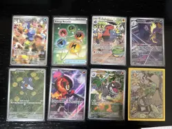 Pokemon TCG Illustration Rare Lot Of 8 - Image 1