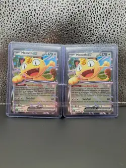 Pokemon TCG Meowth EX 62/88 : Double Rare - Perfect Order NM - Image 1