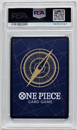 Tashigi Graded PSA 10 GEM MINT! One Piece Paramount War Card #105 Japanese - Image 2