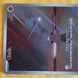 Pokemon Cleffa Illustration Rare Full Art Card 202/197 SV03 Obsidian Flames Holo - Image 4