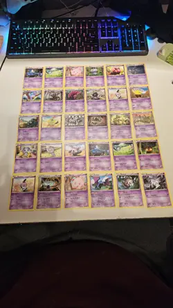 Pokemon XY Pokemon Cards Lot 30 - Psychic - Image 1