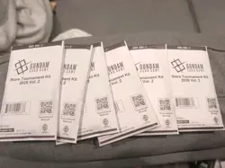 Gundam Trading Card Game Store Tournament Kit 2026 Vol. 2 ENGLISH Sealed X 6 - Image 1