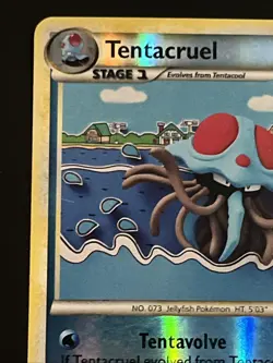 Pokemon Card - Tentacruel Triumphant 50/102 Uncommon Reverse Holo - Image 3