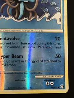 Pokemon Card - Tentacruel Triumphant 50/102 Uncommon Reverse Holo - Image 5
