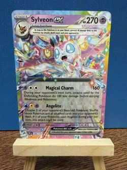 Pokemon TCG Sylveon EX 86/191 Surging Sparks Double Rare Holo Card - Image 1