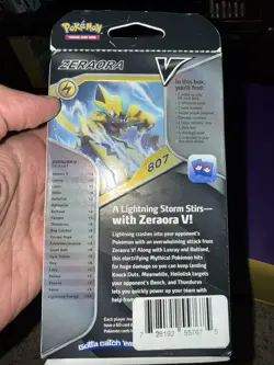 Pokemon TCG: Zeraora V 60-Card Battle Deck – NEW/Factory Sealed - Image 2