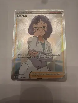 Doctor 190/198 Chilling Reign Full Art Ultra Rare Pokemon Card Trainer - Image 1