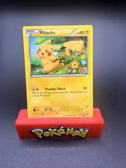 Pikachu Card 27/111 Common XY Furious Fists NM Pokemon - Image 1