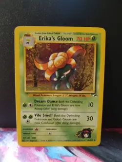 Pokemon TCG Erika's Gloom Gym Heroes 46/132 Unlimited Uncommon Card Mp - Image 1