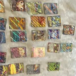Pokemon TCG 32 Card Lot ex, v full arts - Image 2
