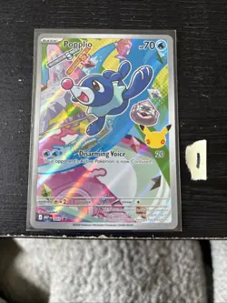 Popplio 045 MEP Mega Evolution Promo Card NM (1) - Image 1