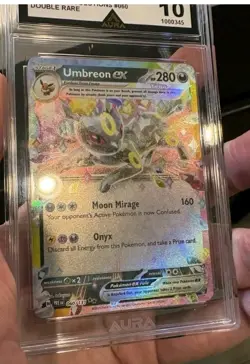 GEM MINT 10 Pokemon TCG Umbreon EX 60 Holo Card Prismatic Evolutions Double Rare - Image 3
