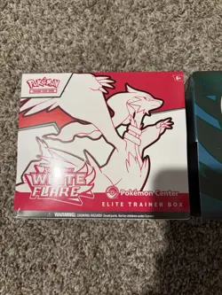 White Flare POKEMON CENTER ETB Elite Trainer Box + Twilight Masquerade Cards Tcg - Image 2