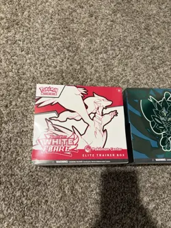 White Flare POKEMON CENTER ETB Elite Trainer Box + Twilight Masquerade Cards Tcg - Image 3