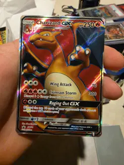 Pokemon TCG Charizard GX SM60 Black Star Promo Card Sun&Moon - Image 1