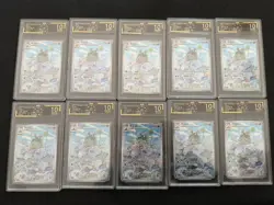 Lot*10 Pokemon Chinese Garbodor AR 134/128 OCD 10 PRISTINE Graded Cards AL04 - Image 1