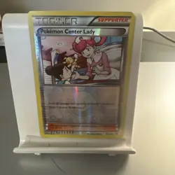 Pokemon Center Lady 93/106 Reverse Holo XY Flashfire Pokemon English NM - Image 1