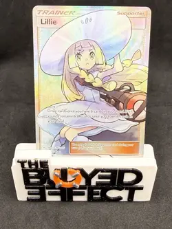 Pokemon Lillie Full Art Ultra Rare Holo Trainer Card SM Base Set 147/149 - Image 1