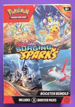 Pokemon S&V Surging Sparks Booster Bundle +3 TOT Halloween 90-card Master Set! - Image 2