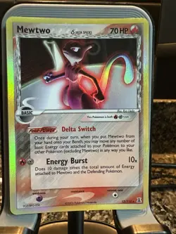 Mewtwo (Delta Species) - 12/113 - Pokemon Delta Species Holo Card NM- - Image 2