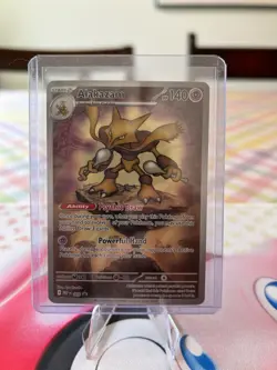 Alakazam MEP 009 Mega Evolution ETB Black Star Promo Pokemon TCG Card NM - Image 1