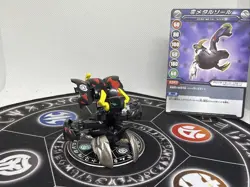 Bakugan BakuTech Darkus Zero Munikis & Ability Card MG Japan Import Rare - Image 1