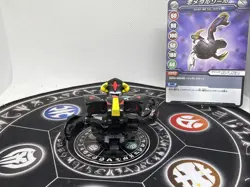 Bakugan BakuTech Darkus Zero Munikis & Ability Card MG Japan Import Rare - Image 3