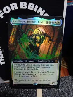 Anti-Venom, Horrifying Healer 244 Foil (Extended Art) Marvel's Spider-Man - Image 1