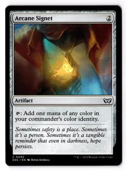 Arcane Signet 92 Commander: Duskmourn: House of Horror NM - Image 1