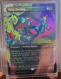 Grim Hireling Secret Lair Drop MTG Foil Near Mint - Image 3