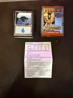 Magic The Gathering Odyssey Theme Deck Box - Image 1