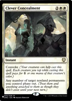 Clever Concealment R The List Reprints 005/028 NM - Image 1