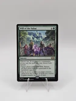 Will of the Sultai Commander: Tarkir: Dragonstorm Regular Near Mint - Image 1