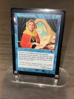 Mystical Tutor Mirage MTG Regular Lightly Played - Image 1
