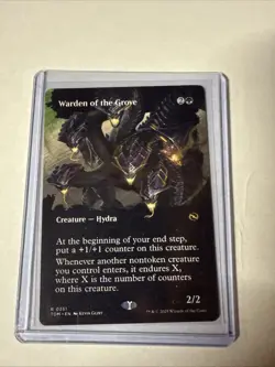 MTG Warden of the Grove (Borderless) Tarkir: Dragonstorm Regular - Image 1