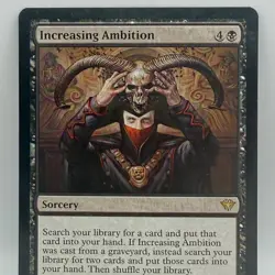 Increasing Ambition Foil Rare 69/158 Dark Ascension MTG Magic The Gathering - Image 1