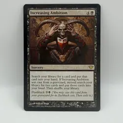 Increasing Ambition Foil Rare 69/158 Dark Ascension MTG Magic The Gathering - Image 2