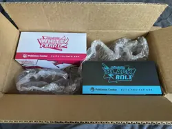 Pokemon TCG - Black Bolt and White Flare Pokemon Center ETB - With PC Box - Image 5