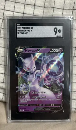 Pokemon Go 2022 #030 Mewtwo V Ultra Rare SCG 9 - Image 1