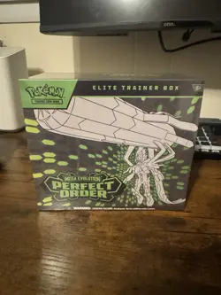 Pokemon TCG: Perfect Order ETB (Elite Trainer Box) New & Sealed IN HAND - Image 1