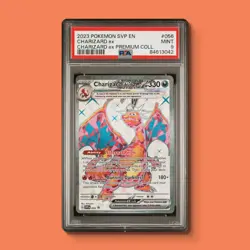 Pokemon Charizard EX 056 PSA 9 SVP EN Black Star Promo 56 Graded Premium - Image 1