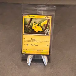 SEALED Pikachu - (2025 Holiday Calendar) Common PROMO 025/165 NM POKEMON TCG - Image 1