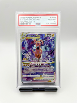 Pokemon Zeraora VSTAR GG43/GG70 Crown Zenith Graded PSA 10 Gem Mint - Image 1