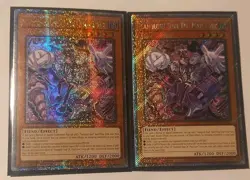 YuGiOh 2x VANQUISH SOUL DR. MAD LOVE QCR W/ PSR RA04-EN045 - Image 1