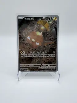Pokemon TCG Stunfisk 202/191 Illustration Rare, Surging Sparks - Image 1