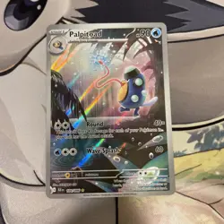 Palpitoad - Illustration Rare Holo SV: Black Bolt 104/086 - Pokemon 2025 - NM - Image 3