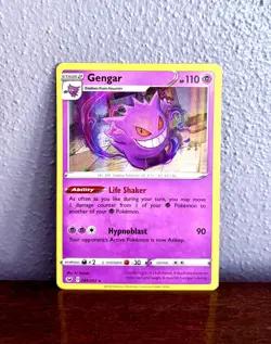 Gengar #85/202 – Sword & Shield Holo Rare – Near Mint Pokemon TCG - Image 1