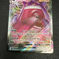 Pokemon Gengar VMAX 157/264 Fusion Strike Single Strike Full Art Ultra Rare Holo - Image 3