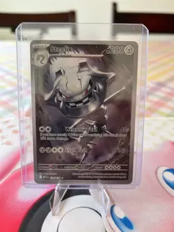 Pokemon TCG Mega Evolutions Steelix Illustration Rare 150/132 - Image 1